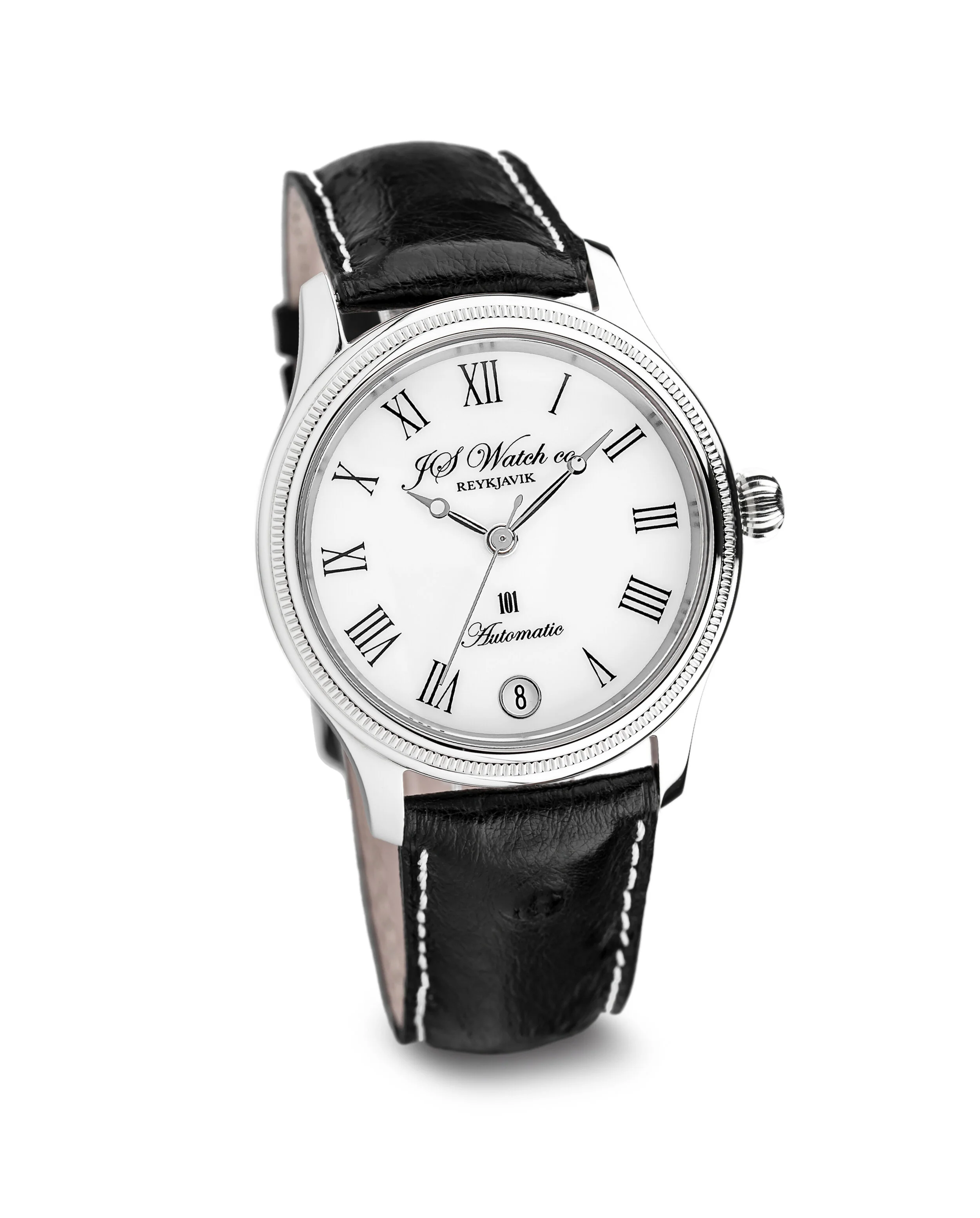 JS Watch Company Reykjavik — 101 32mm White Roman